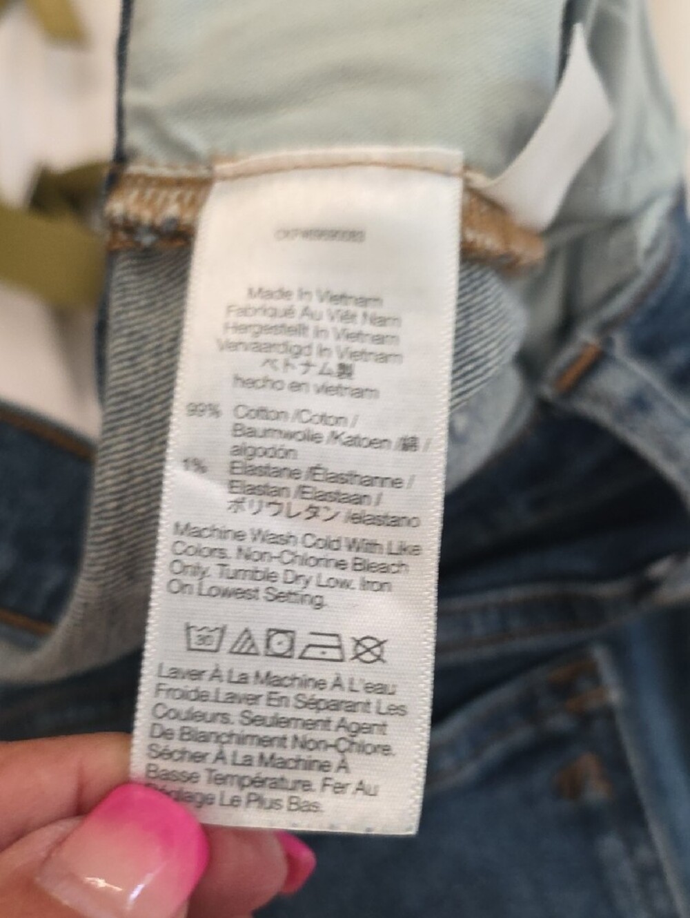 Madewell Mid-Rise Kick Out Jeans Size 28 Cropped Kick Flare Blue Denim - Picture 6 of 10